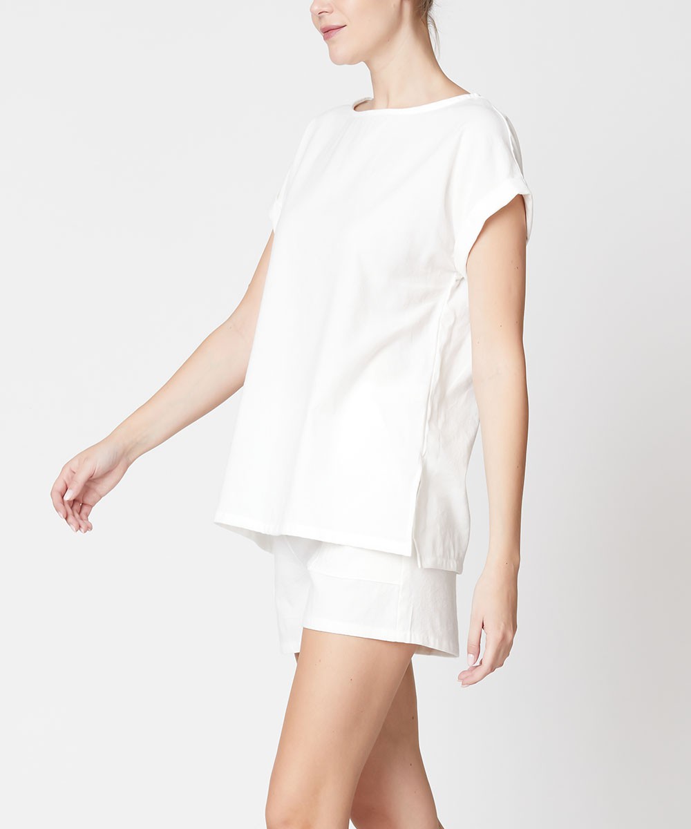 Bamboo Linen Shorts Set