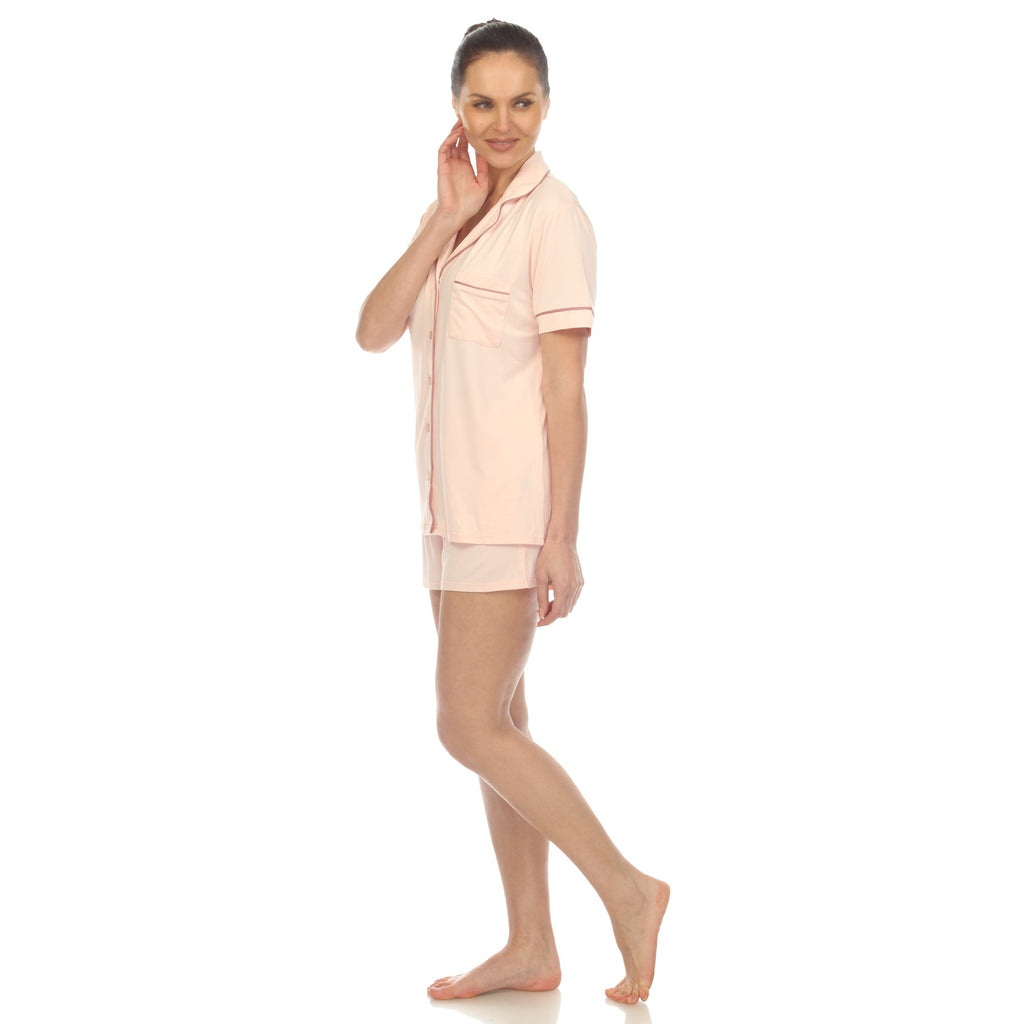 Women's Short Sleeve Bamboo Pajama Set